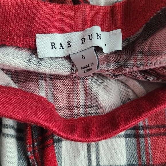 Gender Neutral crimson Christmas Pajama preschool size 6 EUC - Picture 10 of 12